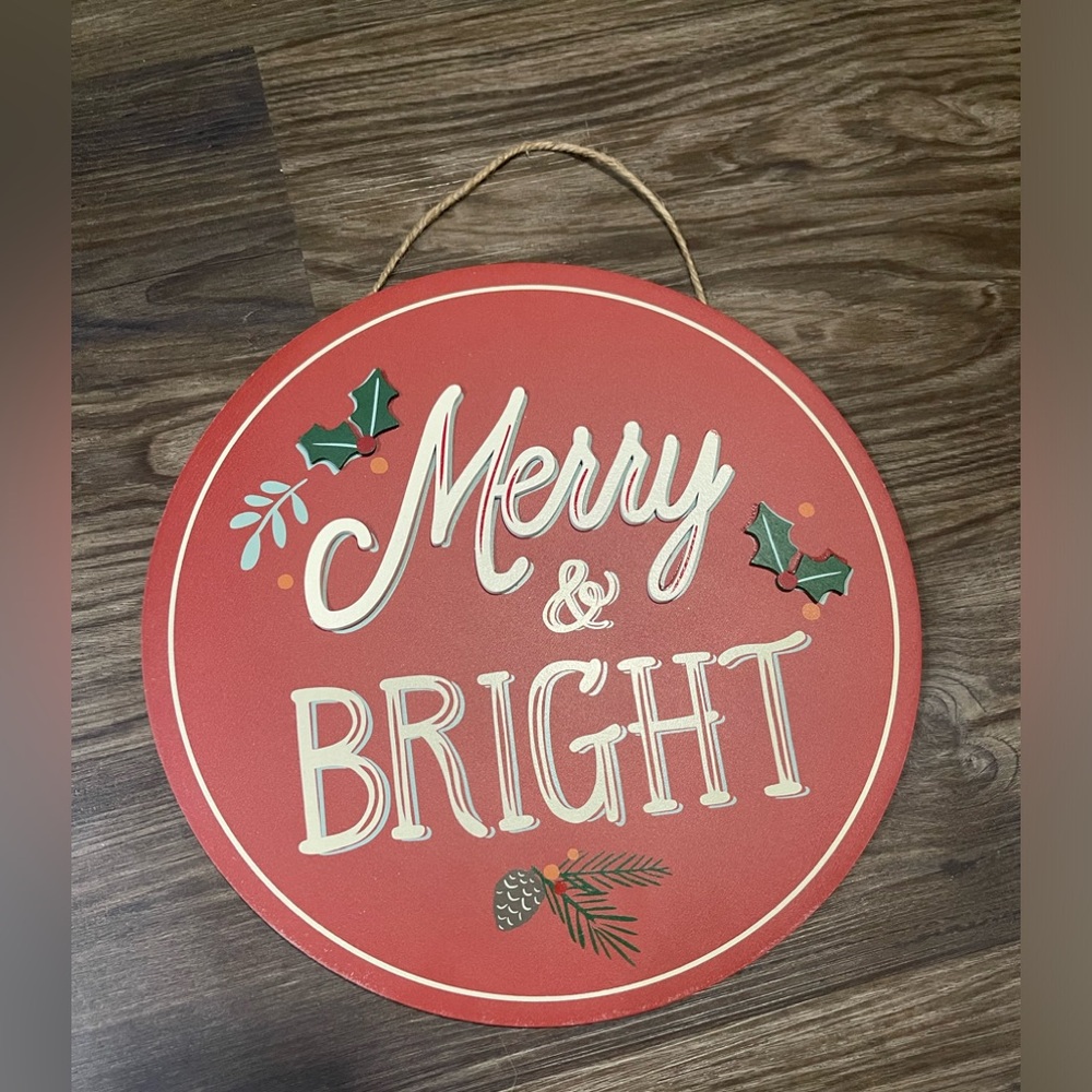 Wooden 3D sign